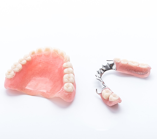 San Antonio Partial Dentures for Back Teeth